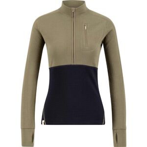 Ulvang Women's Peak Field Half Zip Midlayer Bungee Grey/Navy Blue, M Ulvang Women's Peak Field Half Zip Midlayer Bungee Grey/Navy Blue, M
