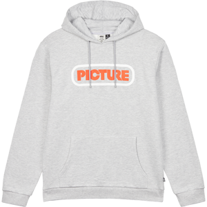 Picture Organic Clothing Men's Millbrook Hoodie Grey Melange, S Picture Organic Clothing Men's Millbrook Hoodie Grey Melange, S