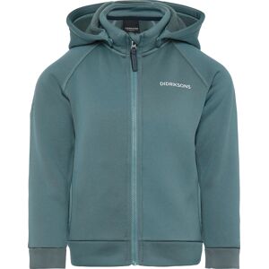 Didriksons Kids' Siljan Full Zip Factory Blue, 100 Didriksons Kids' Siljan Full Zip Factory Blue, 100
