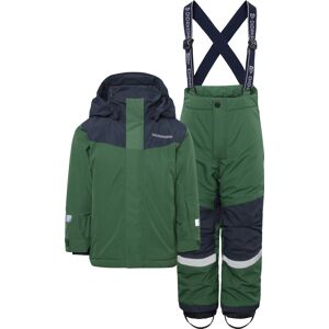 Didriksons Kids' Skare Set Pine Green, 140 Didriksons Kids' Skare Set Pine Green, 140
