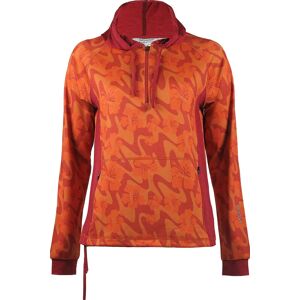 Skhoop Women's Ylva Zip Hood Carrot, XS Skhoop Women's Ylva Zip Hood Carrot, XS