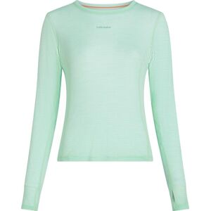 Icebreaker Women's Merino 75 Cool-Lite Featherlight Longleeve Crewe Mint, XL Icebreaker Women's Merino 75 Cool-Lite Featherlight Longleeve Crewe Mint, XL