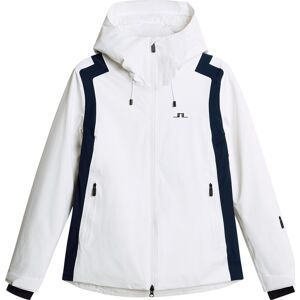 J.Lindeberg Women's Elma Jacket White, L J.Lindeberg Women's Elma Jacket White, L