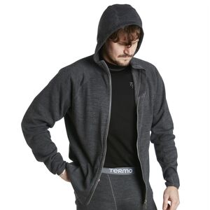 Termo Men's Full-Zip Hoodie Grey Melange, S Termo Men's Full-Zip Hoodie Grey Melange, S