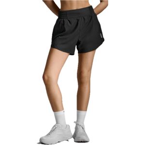 2XU Women's Aero Hi-Rise 4 Inch Shorts Black/silver Reflective, XS 2XU Women's Aero Hi-Rise 4 Inch Shorts Black/silver Reflective, XS