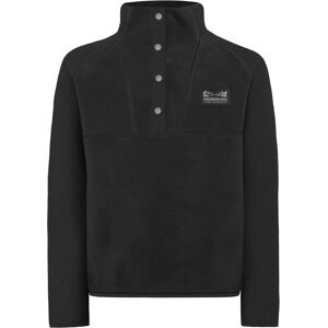 Didriksons Kids' Yokto Half Button 2 Black, 130 Didriksons Kids' Yokto Half Button 2 Black, 130