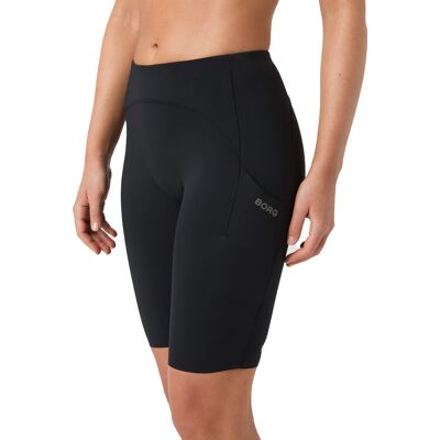 Björn Borg Women's Borg Running Short Tights Black Beauty, XS Björn Borg Women's Borg Running Short Tights Black Beauty, XS