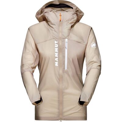 Mammut Women's Aenergy WB Hooded Jacket Savannah-Black, XS Mammut Women's Aenergy WB Hooded Jacket Savannah-Black, XS