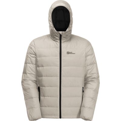 Jack Wolfskin Men's Ather Down Hoody Seal, M Jack Wolfskin Men's Ather Down Hoody Seal, M