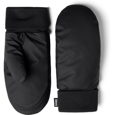 Rains Puffer Mittens Black, M/L Rains Puffer Mittens Black, M/L