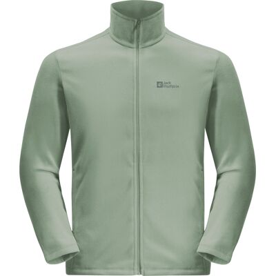 Jack Wolfskin Men's Taunus Full Zip Eucalyptus, S Jack Wolfskin Men's Taunus Full Zip Eucalyptus, S