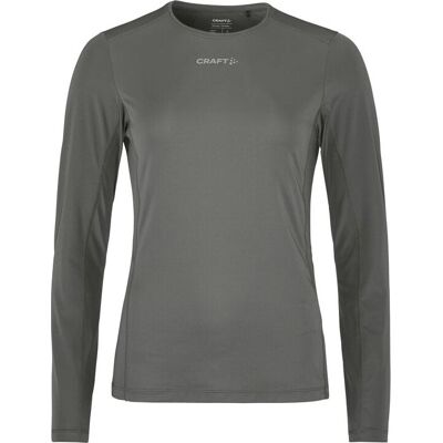 Craft Women's Advance Essence Long Sleeve Tee 2 Granite, L Craft Women's Advance Essence Long Sleeve Tee 2 Granite, L
