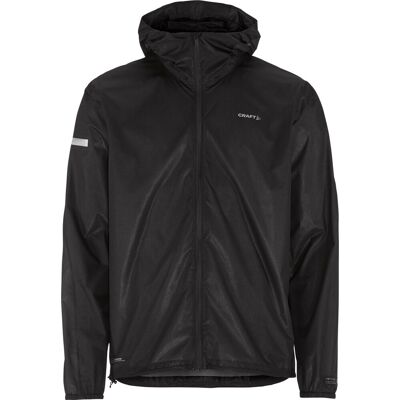 Craft Men's Pro Hydro Lightweight Jacket Black/black, XXL Craft Men's Pro Hydro Lightweight Jacket Black/black, XXL
