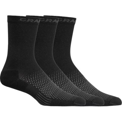 Craft Core Dry High Sock 3-Pack - Sokker Craft Core Dry High Sock 3-Pack - Sokker