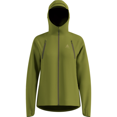 Odlo Women's X-Alp Waterproof Pro Jacket Guacamole, S Odlo Women's X-Alp Waterproof Pro Jacket Guacamole, S