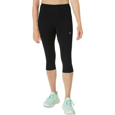 Asics Women's Road High Waist Capri Tight Performance Black, XS Asics Women's Road High Waist Capri Tight Performance Black, XS