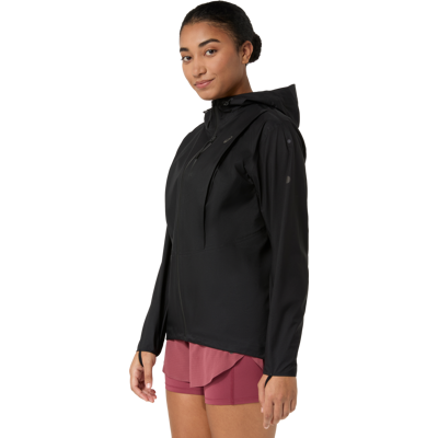Asics Women´s Fujitrail Elite Waterproof Jacket Performance Black, L Asics Women´s Fujitrail Elite Waterproof Jacket Performance Black, L