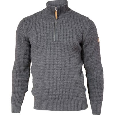 Ivanhoe Men's Moritz Half Zip Grey, XL Ivanhoe Men's Moritz Half Zip Grey, XL