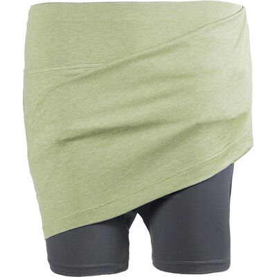 Skhoop Women's Mia Knee Skort Pistage, L Skhoop Women's Mia Knee Skort Pistage, L