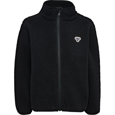 Hummel Kids' Hmljr Atlas Fleece Zip Jacket Black, 122 Hummel Kids' Hmljr Atlas Fleece Zip Jacket Black, 122