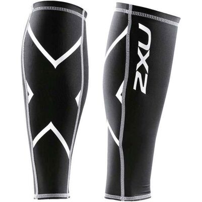 2XU Compression Calf Guard Black/Black, L 2XU Compression Calf Guard Black/Black, L
