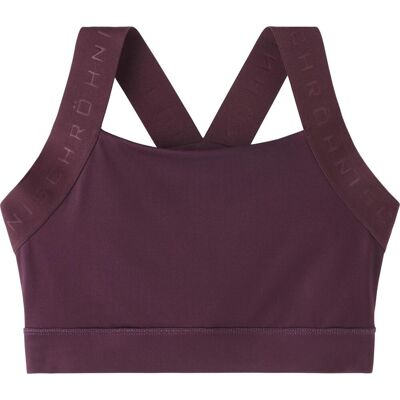 Röhnisch Women's Kay Sports Bra Winetasting, S Röhnisch Women's Kay Sports Bra Winetasting, S