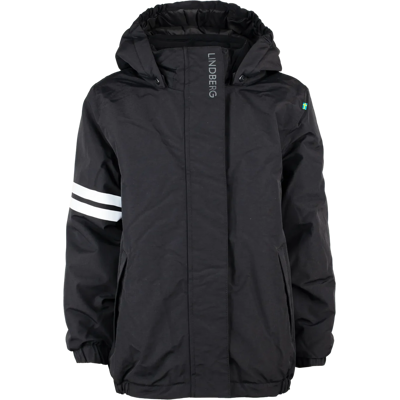 Lindberg Kid´s Trailer Winter Jacket Black, 140 Lindberg Kid´s Trailer Winter Jacket Black, 140