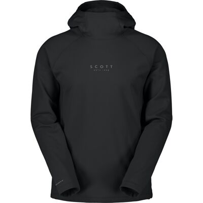 Scott Men's Hoody Defined Warm Black, L Scott Men's Hoody Defined Warm Black, L