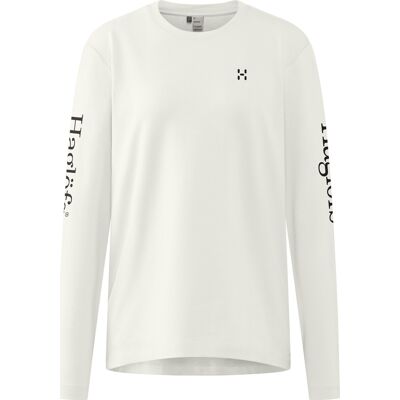 Haglöfs Women's Long Sleev Tee Soft White 2, L Haglöfs Women's Long Sleev Tee Soft White 2, L