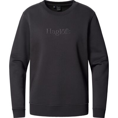 Haglöfs Women's Crewneck True Black, S Haglöfs Women's Crewneck True Black, S