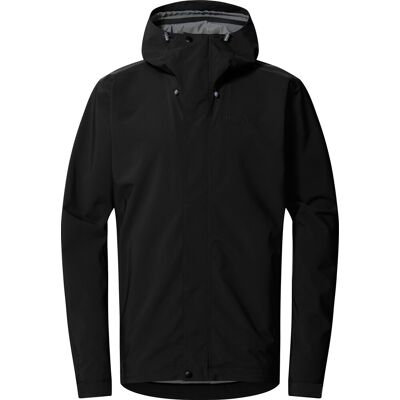 Haglöfs Men's Breeze Proof Jacket True Black, XXXL Haglöfs Men's Breeze Proof Jacket True Black, XXXL