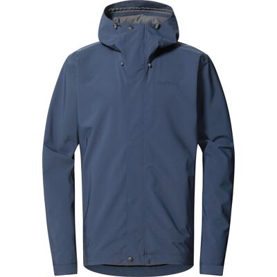 Haglöfs Men's Breeze Proof Jacket Tarn Blue, L Haglöfs Men's Breeze Proof Jacket Tarn Blue, L