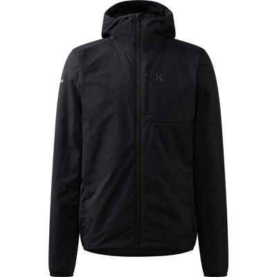 Haglöfs Men's L.I.M Mimic Barrier Hood True Black, XL Haglöfs Men's L.I.M Mimic Barrier Hood True Black, XL