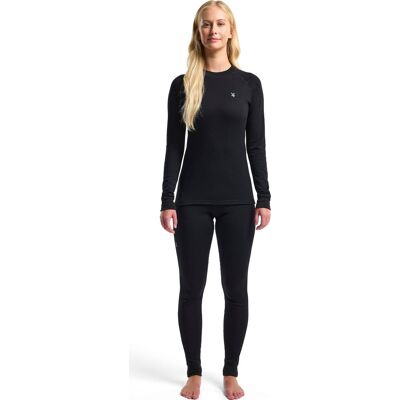 Seger Women's Termowool 200g Frotté Set Black, M Seger Women's Termowool 200g Frotté Set Black, M