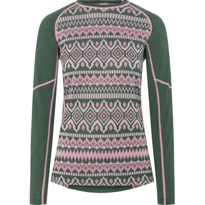Kari Traa Women's Malia Long Sleeve Thyme, S Kari Traa Women's Malia Long Sleeve Thyme, S