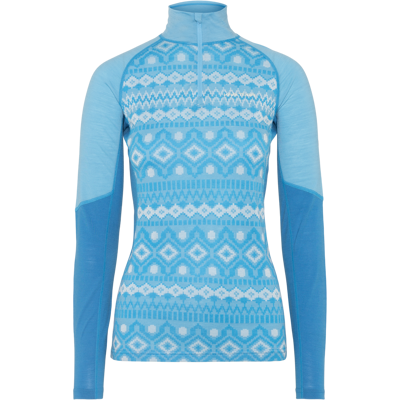 Kari Traa Women's Malia Half Zip Ocean, S Kari Traa Women's Malia Half Zip Ocean, S