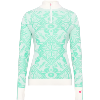 Kari Traa Women's Saga Half Zip Jelly Mint, L Kari Traa Women's Saga Half Zip Jelly Mint, L
