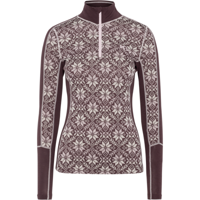 Kari Traa Women's Anna Half Zip Cocoa Powder, XS Kari Traa Women's Anna Half Zip Cocoa Powder, XS