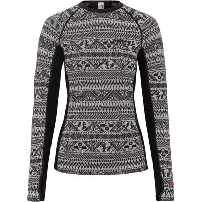 Kari Traa Women's Tale Long Sleeve Black, L Kari Traa Women's Tale Long Sleeve Black, L