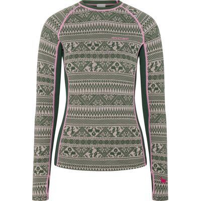 Kari Traa Women's Tale Long Sleeve Thyme, XS Kari Traa Women's Tale Long Sleeve Thyme, XS