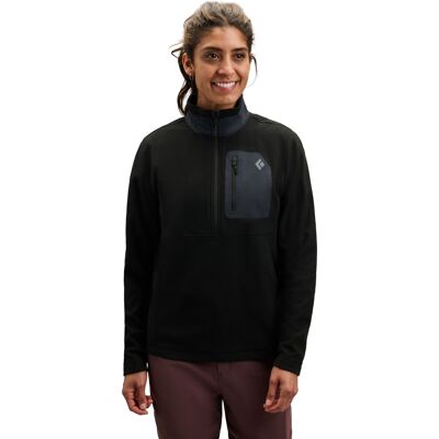 Black Diamond Women's Rift Hz Fleece Jacket Black-black, M Black Diamond Women's Rift Hz Fleece Jacket Black-black, M