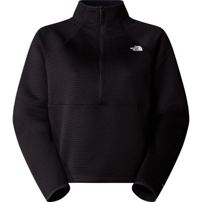 The North Face Women's Vertical Thermal 1/4 Zip Fleece TNF Black, S The North Face Women's Vertical Thermal 1/4 Zip Fleece TNF Black, S