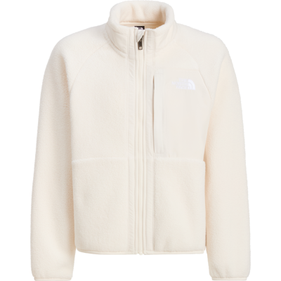 The North Face Girls' Yumiori Full Zip Jacket White Dune, L The North Face Girls' Yumiori Full Zip Jacket White Dune, L