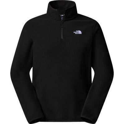 The North Face Men's Glacier Fleece 1/4 Zip Jacket TNF Black, L The North Face Men's Glacier Fleece 1/4 Zip Jacket TNF Black, L