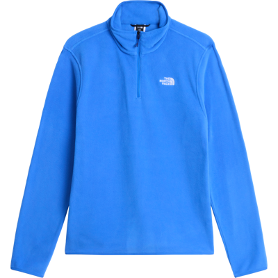 The North Face Men's Glacier Fleece 1/4 Zip Jacket Active Blue, L The North Face Men's Glacier Fleece 1/4 Zip Jacket Active Blue, L