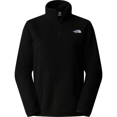 The North Face Women's Glacier Fleece 1/4 Zip Jacket TNF Black, L The North Face Women's Glacier Fleece 1/4 Zip Jacket TNF Black, L