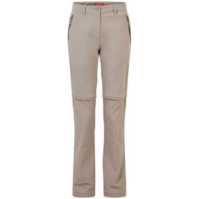 Craghoppers Damer NosiLife Pro Convertible Vandrestykker - Svamp - Rejsehose Craghoppers Damer NosiLife Pro Convertible Vandrestykker - Svamp - Rejsehose