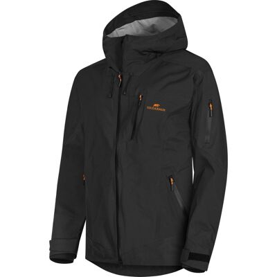 Gridarmor Men's Storfosna 3-Layer Shell Jacket Jet Black, S Gridarmor Men's Storfosna 3-Layer Shell Jacket Jet Black, S