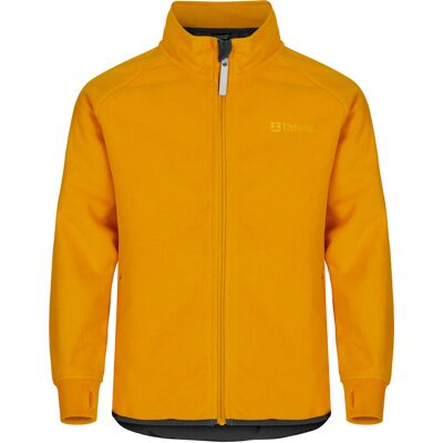 Urberg Juniors' Vindeln Wind Fleece Jacket Sunflower, 122/128 Urberg Juniors' Vindeln Wind Fleece Jacket Sunflower, 122/128