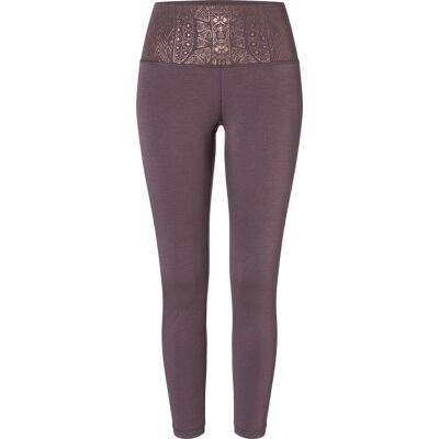 super.natural Women's Arabesque Tights Raisin/copper, M super.natural Women's Arabesque Tights Raisin/copper, M